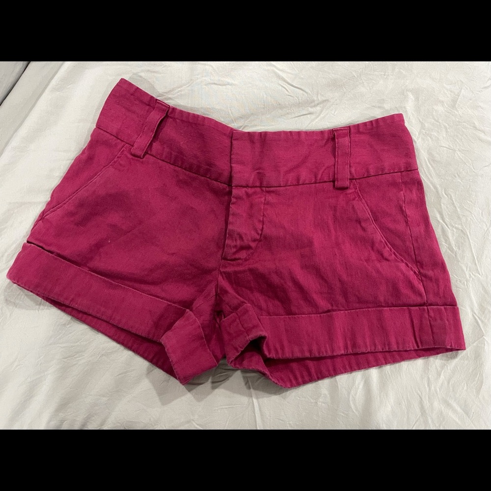 Alice + Olivia Linen shorts